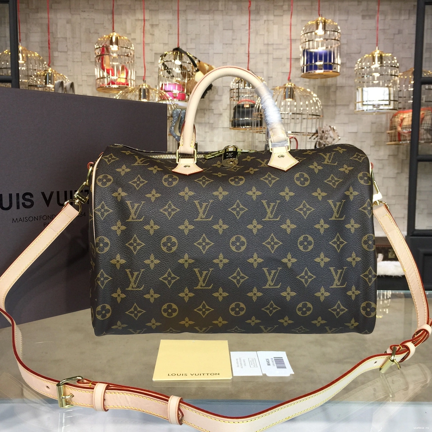 WIS BANDOULIERE VUITTON LOUIS 35 SPEEDY 0822